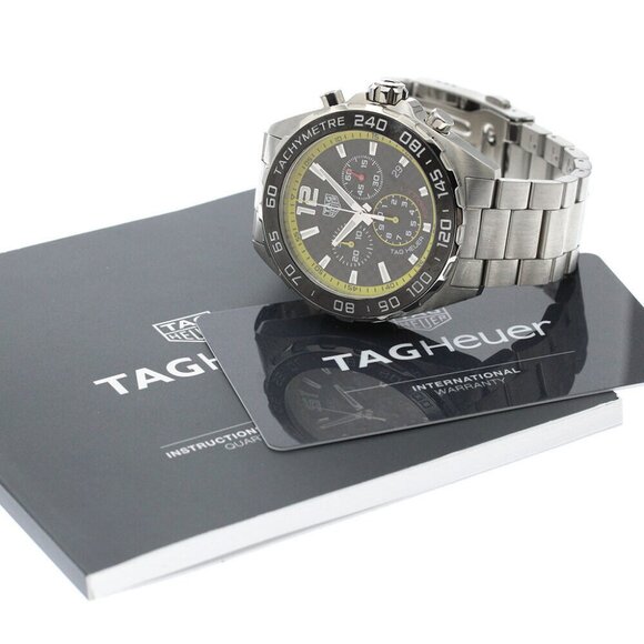 TAG HEUER Formula 1 CAZ101AC Date Chronograph Quartz Men's Watch - Picture 1 of 12